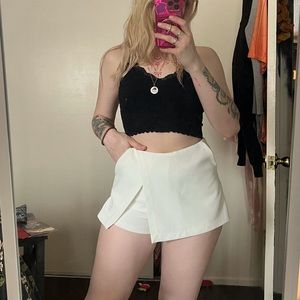 Forever21 White Skort